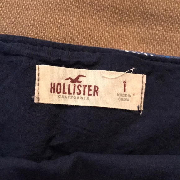 Blue Aztec Patterned Skirt - Picture 2 of 4